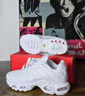 NIKE AIR MAX TN ALL WHITE