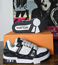 LV TRAINER BLACK WHITE