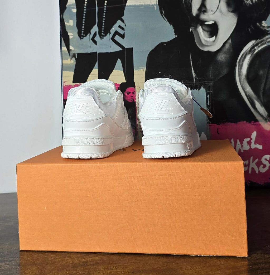 LV TRAINER ALL WHITE