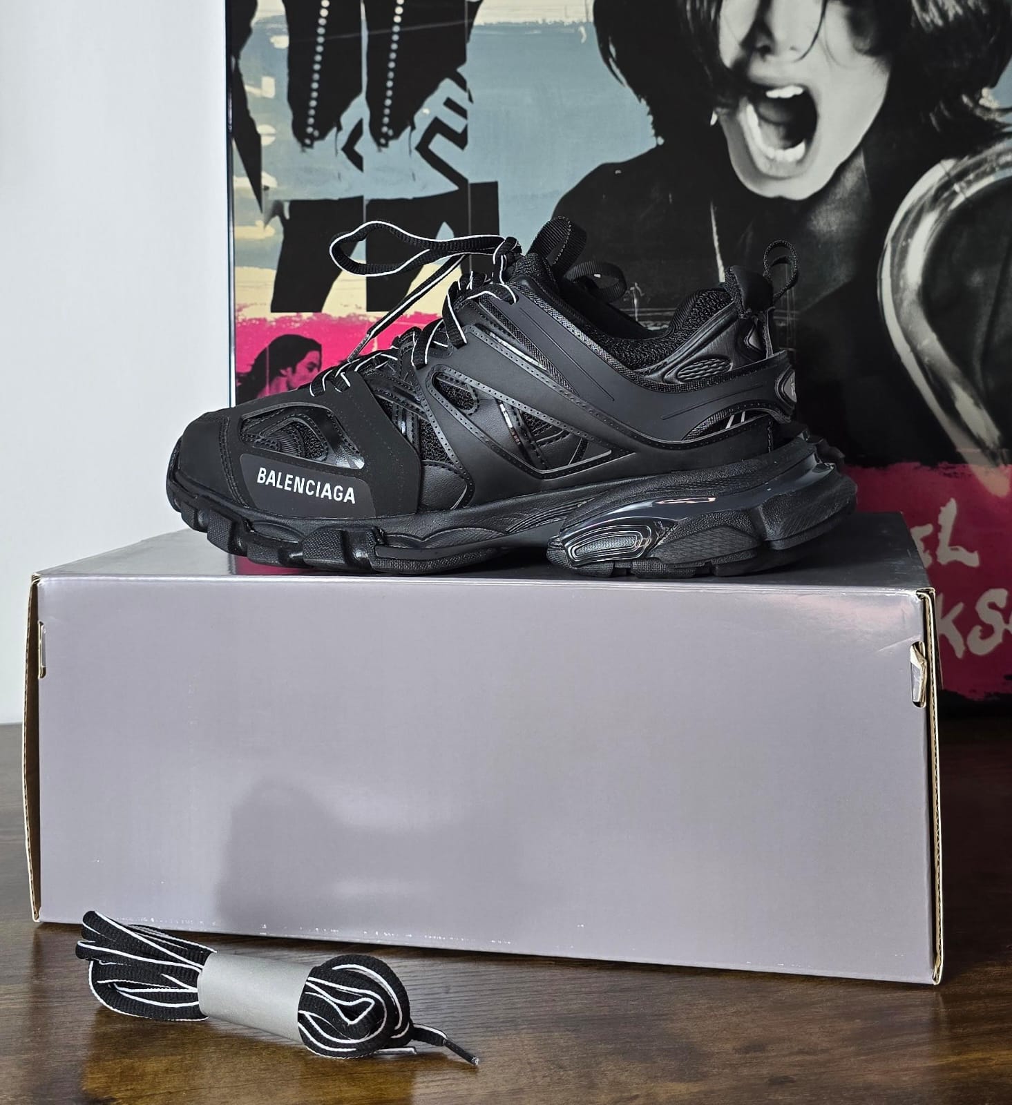 BALENCIAGA TRACK ALL BLACK