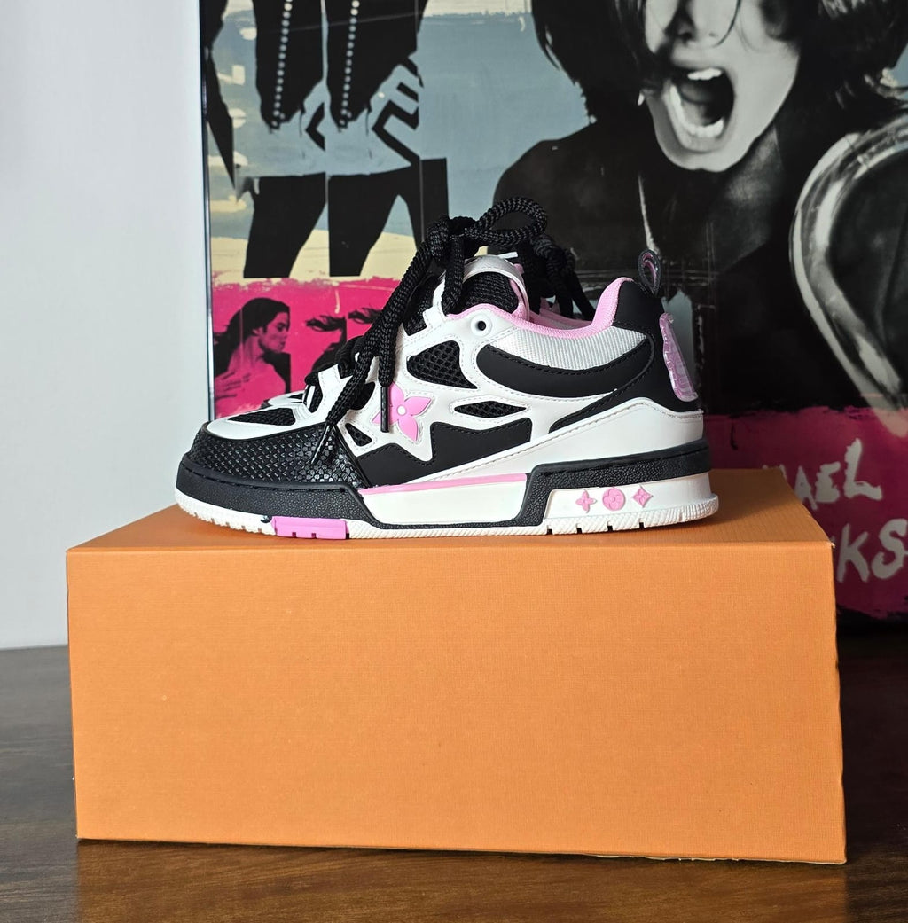 LV SKATE PINK  WHITE