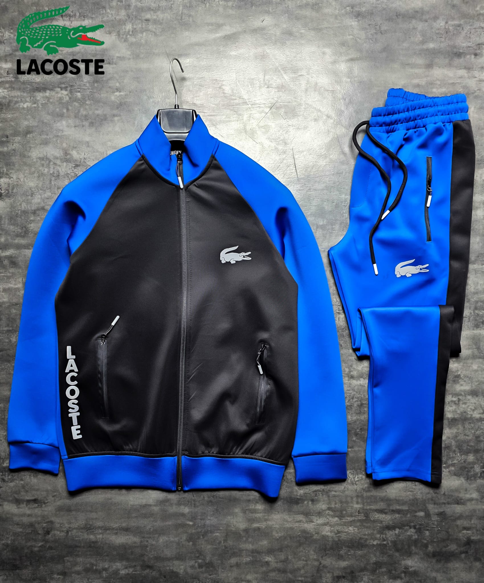 Tuta Lacoste con zip