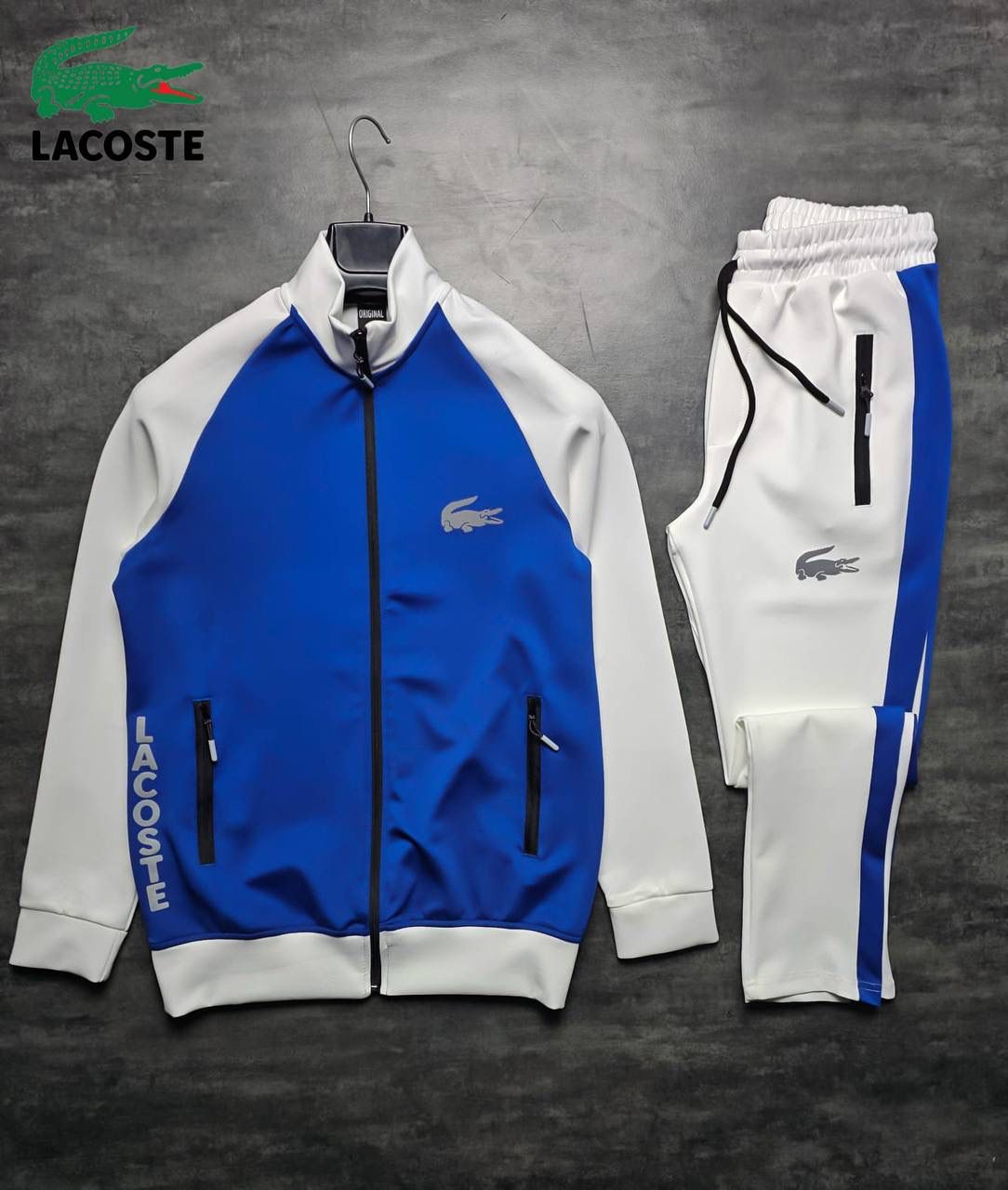 Tuta Lacoste con zip