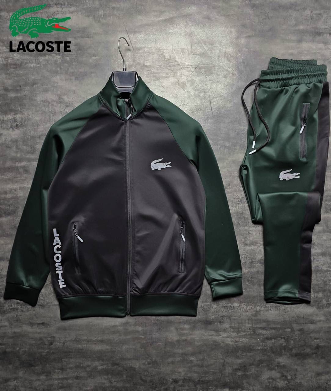 Tuta Lacoste con zip